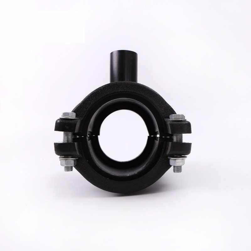 pe增接口马鞍三通水管开口器63110160200250夹板式分水鞍座,基础建材,PE管,淘宝优惠券,粉丝福利购,淘宝优惠卷