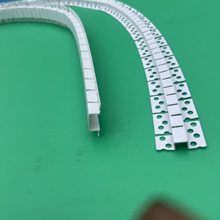 任意圆弧可弯弧度几字条PVC吊顶凹槽U型工艺缝