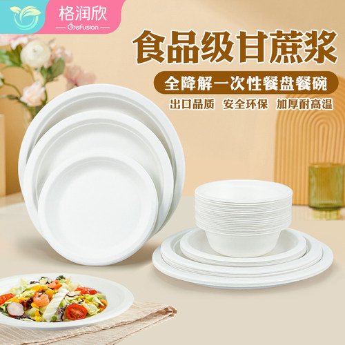 一次性可降解餐盘食品级