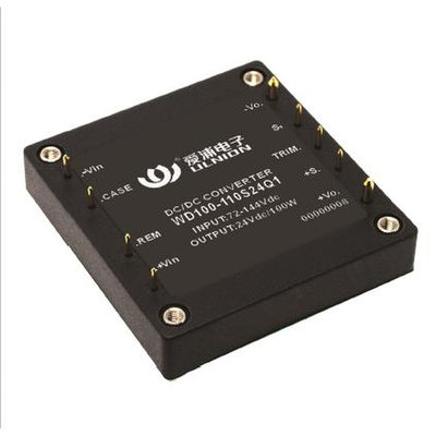 WD100-48S05Q1 DC-DC 单路输出 48转05V半砖电源模块 100W 20mA
