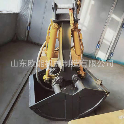 挖机属具贝壳斗 钩机改装贝壳斗 液压旋转 按需送货送货