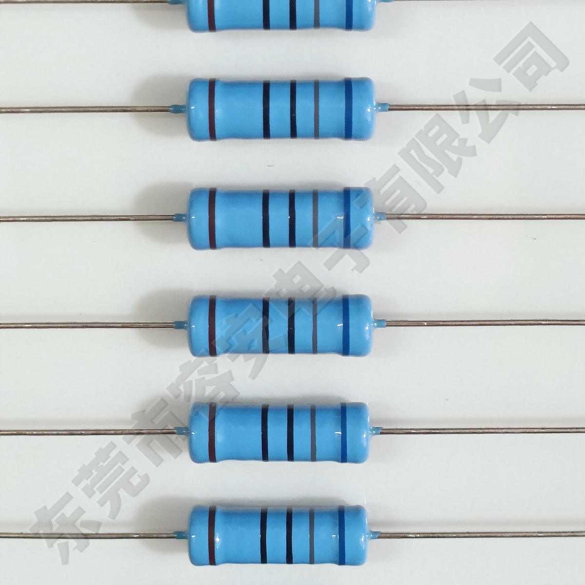 3w金属膜五色环大功率全铜脚1%电阻器低温漂3瓦10欧22R100R1K470K