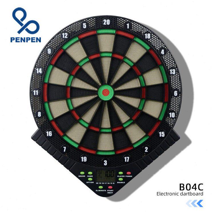喷喷PENPEN电子飞镖靶盘安全飞镖套装塑料软式飞镖靶B04C厂家直销