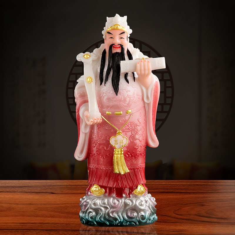 站像财神爷佛像招财供奉摆件家用店铺公司乔迁礼品范蠡文财神爷像