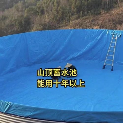 圆型加厚镀锌板帆布养殖鱼池高密度刀刮布大型支架果园蓄水池厂家