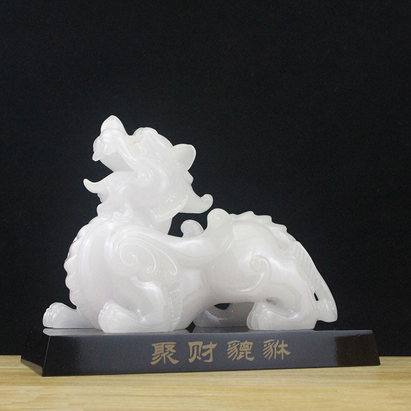 直销新品金貔貅摆件大小号一x对皮丘招财聚财客厅酒柜电视柜装饰