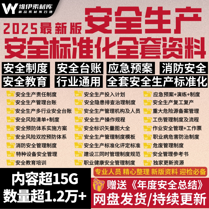 2026年安全生产标准化台账全套管理制度应急预案消防隐患排查清单