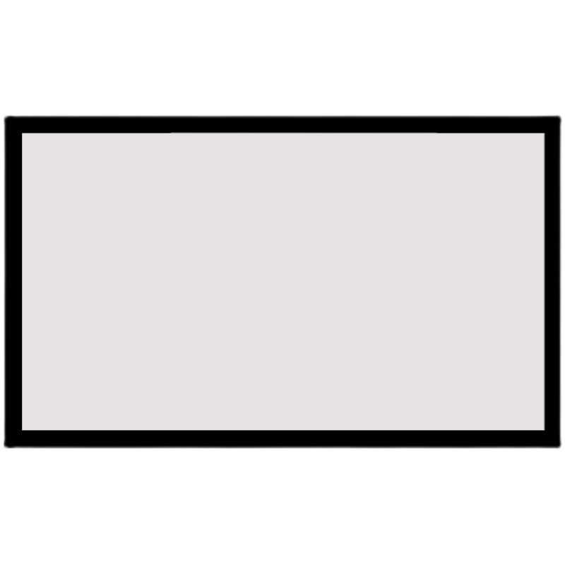 简易折叠背投软幕布双面成像影子橱窗玻璃展示屏幕60-400寸可定制