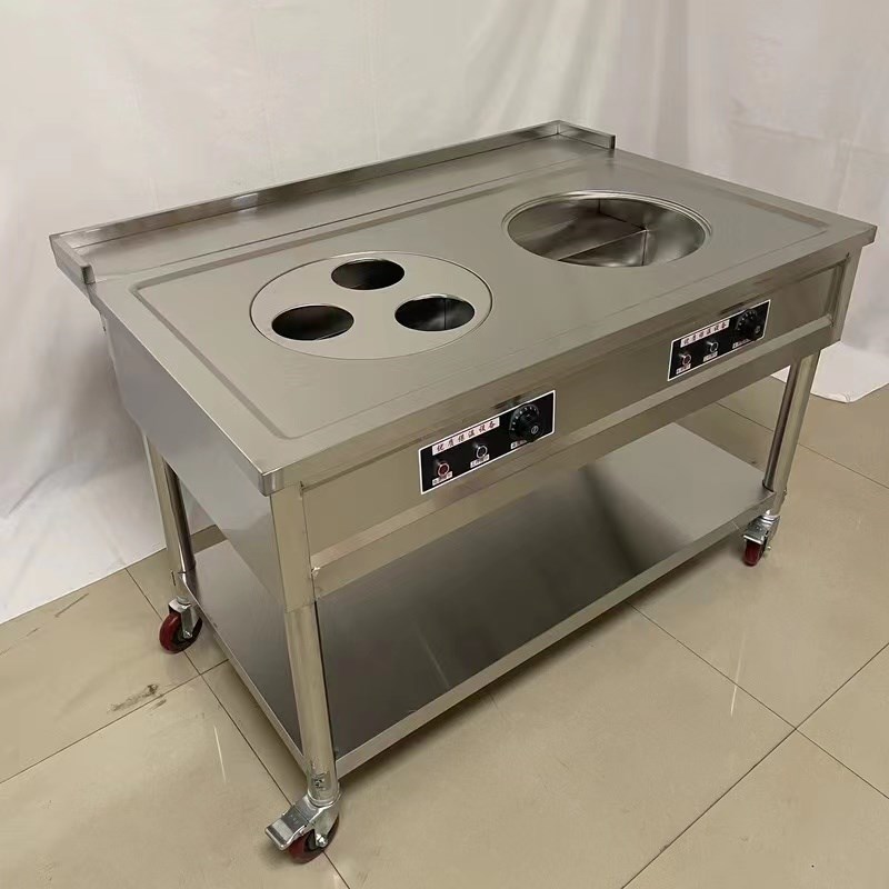 包子保温售卖台商用电热自动恒温蒸笼馒头售饭车卖包子卖台可定制