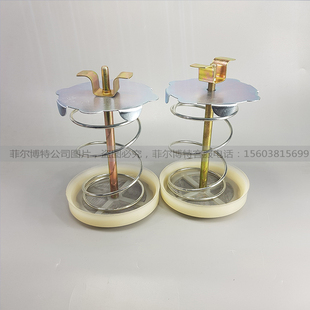 D48吸气回气干燥过滤器桶筒固定支架白色塑料滤网片D-48滤筒支架