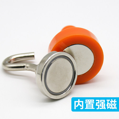 户外强力磁铁挂钩露营灯挂天幕磁吸挂钩帐篷强磁挂钩固定器对吸扣