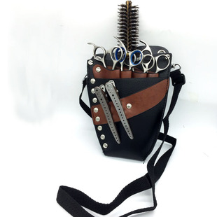 新款美发剪刀包腰包发型师多功能工具包个性创意剪刀包美发剪发包