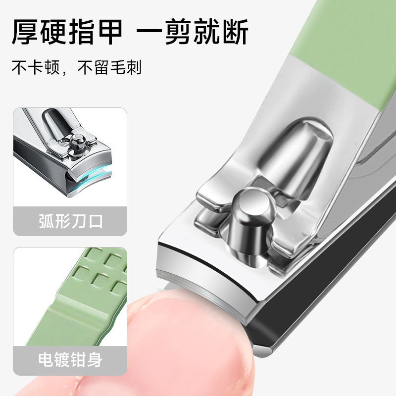 新疆包邮指甲刀套组家用可携式斜口挖耳勺修磨指甲锉刀剪刀美甲工