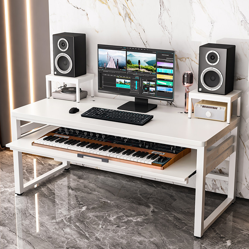 编曲工作台midi键盘桌电子琴桌架电钢琴编曲台音乐工作制作琴桌子