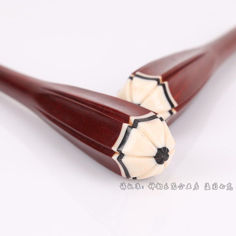 专业演奏紫檀二胡轴 梅花六角二胡琴轴 二胡弦轴 二胡配件琴轸子