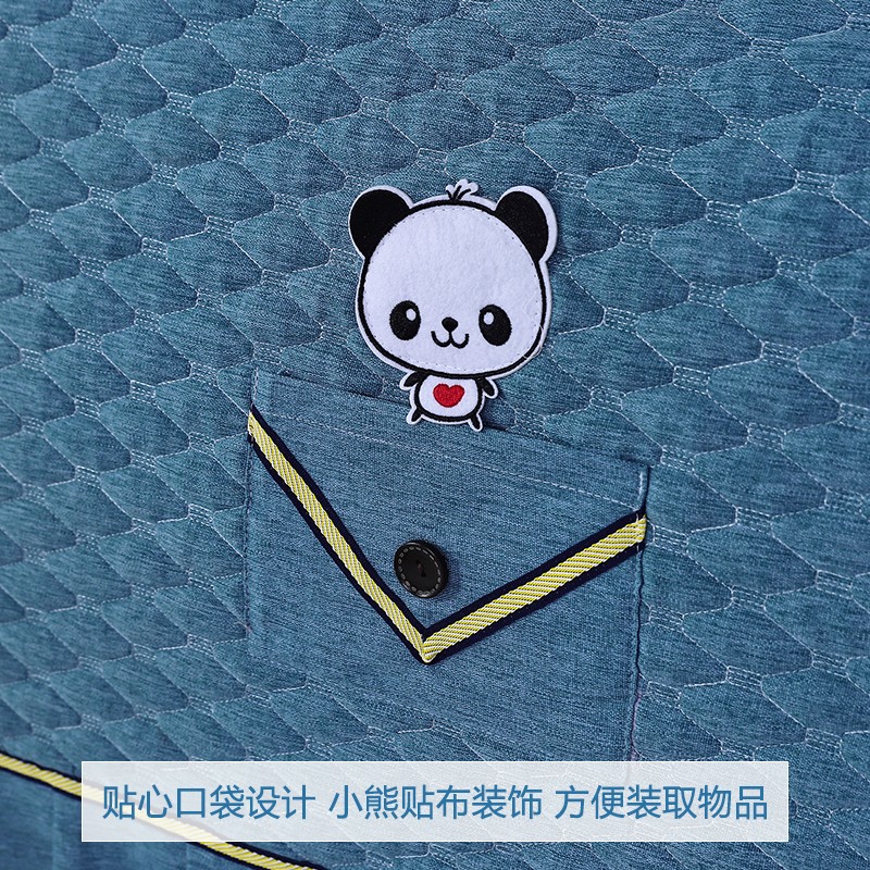 高级感床头布套罩儿童加厚防撞木床靠背软包全包弧形万能通用简约
