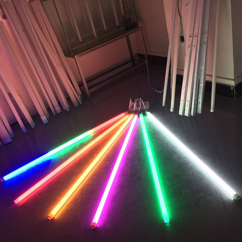 LED防水灯管灯箱广告防雨户外T8一体长条室外日光灯棒家用管 灯