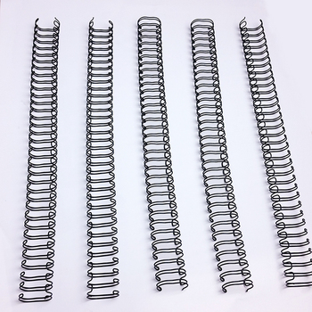 装订铁圈双线圈34齿装订圈A4台历画册样册合同办公装订耗材包邮