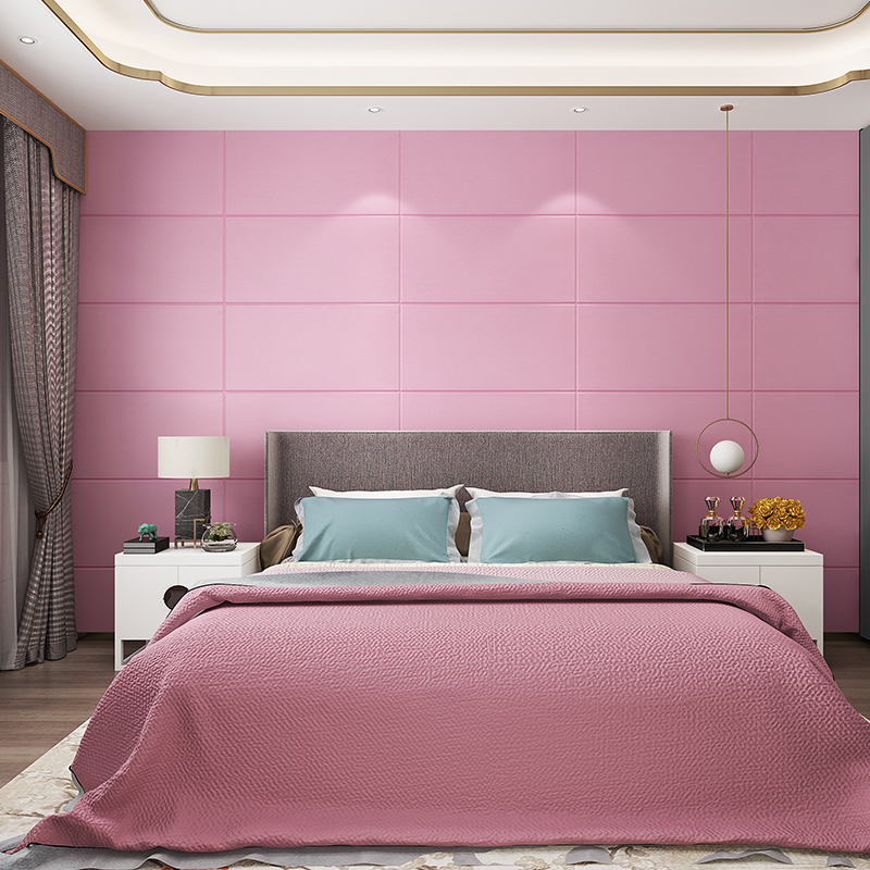 防水加厚自粘3D立体墙贴温馨卧室壁纸泡沫软包背景墙天花板贴纸