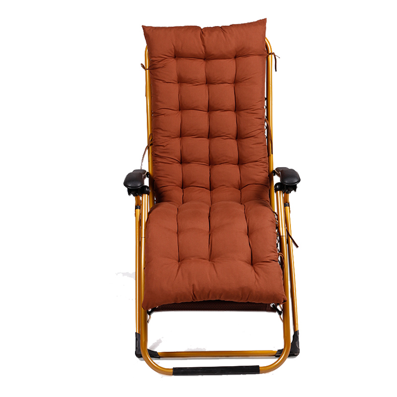 加厚躺椅垫折叠摇椅坐垫秋冬季实木沙发靠垫一体四季通用藤椅垫子