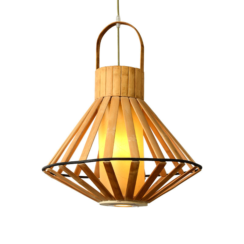 北欧日式灯具风格吧台餐厅吊灯客厅卧室榻榻米灯复古竹艺竹编灯笼,家装灯饰光源,客厅吊灯,淘宝优惠券,粉丝福利购,淘宝优惠卷