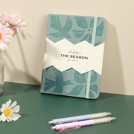 2023年个性文艺笔记本本子高级感高档商务办公工作记事本高颜值少