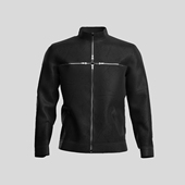 DreamBand 型青年拉链PU皮 夹克修身 黑域立领 26SS原创·皮长袖