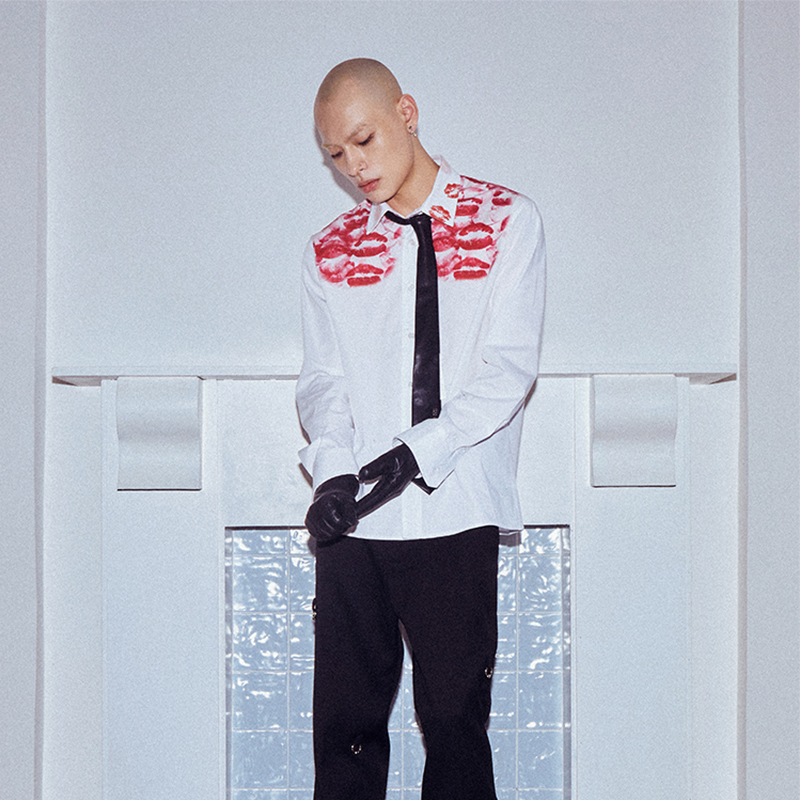 DreamBand唇印衬衫中性