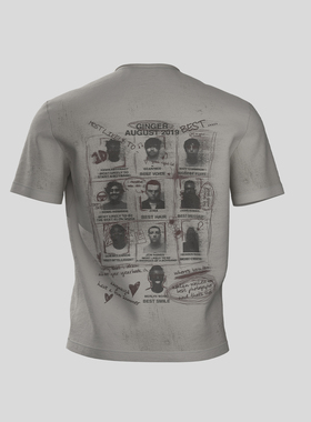 DreamBand『复古档案』26SS原创·t恤复古风短袖人物图案男女同款