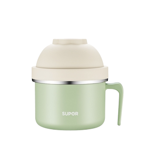 苏泊尔学生不锈钢饭盒食堂打饭专用泡面碗饭碗食品级官方旗舰店