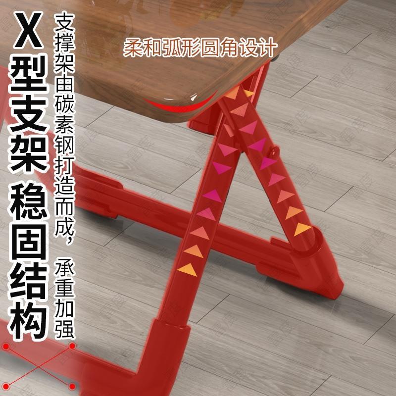 简易可折叠小桌子餐桌家用小户型吃饭方桌出租屋摆摊桌子折叠便携