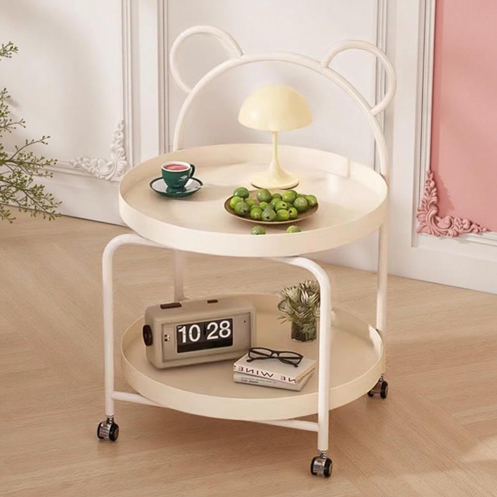 可移动小茶几小桌子家用客厅置物架简约小推车沙发边几床头侧边柜