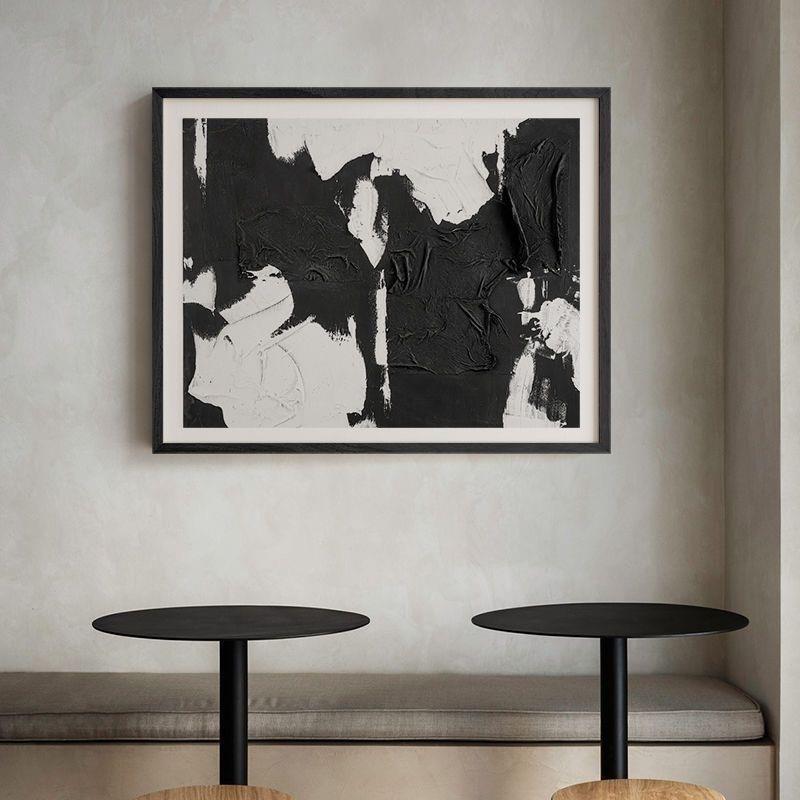 北欧电表箱装饰画 画现代抽象配电箱壁画 画电表盒遮挡电闸箱挂画