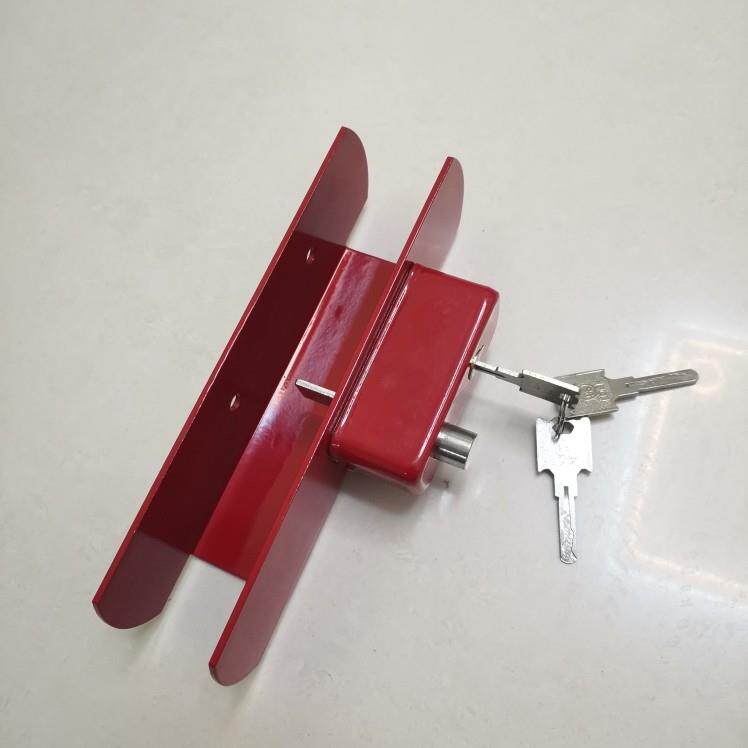 双门玻璃门塑钢门铝合金门代替插锁安全防盗锁街门锁叶片钥匙