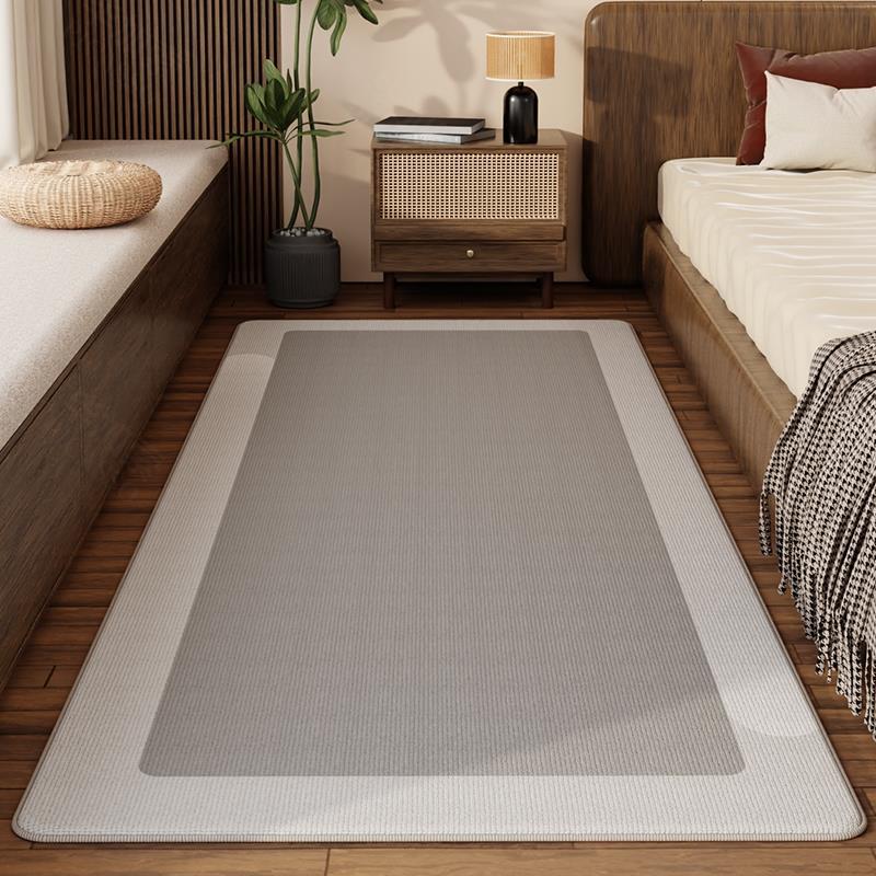 中古地毯卧室床边毯客厅2025新款高级感家用地垫床前飘窗房间地毯