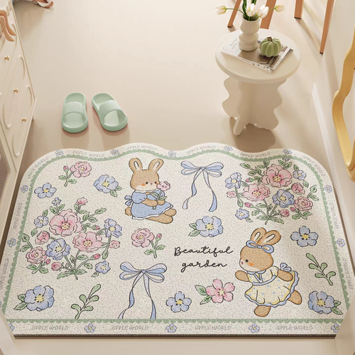 异形入户门口高弹丝圈门垫地垫进门玄关房间pvc蹭土耐脏脚垫地毯