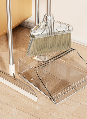 高颜值扫把簸箕组合套装家用2026新款扫帚簸箕折叠不粘头发垃圾铲