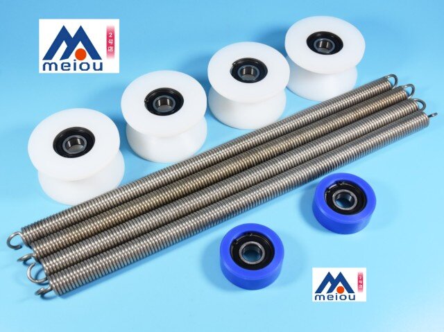 全自动电脑洗车机配件南京海天洗车机进口导正板下弹簧尼龙轮轴承