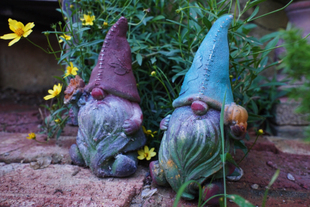 水泥花园摆件 地精精灵摆件