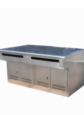 东安厂家SWT522A不锈钢中控操作监控台集控室值长台带键盘托