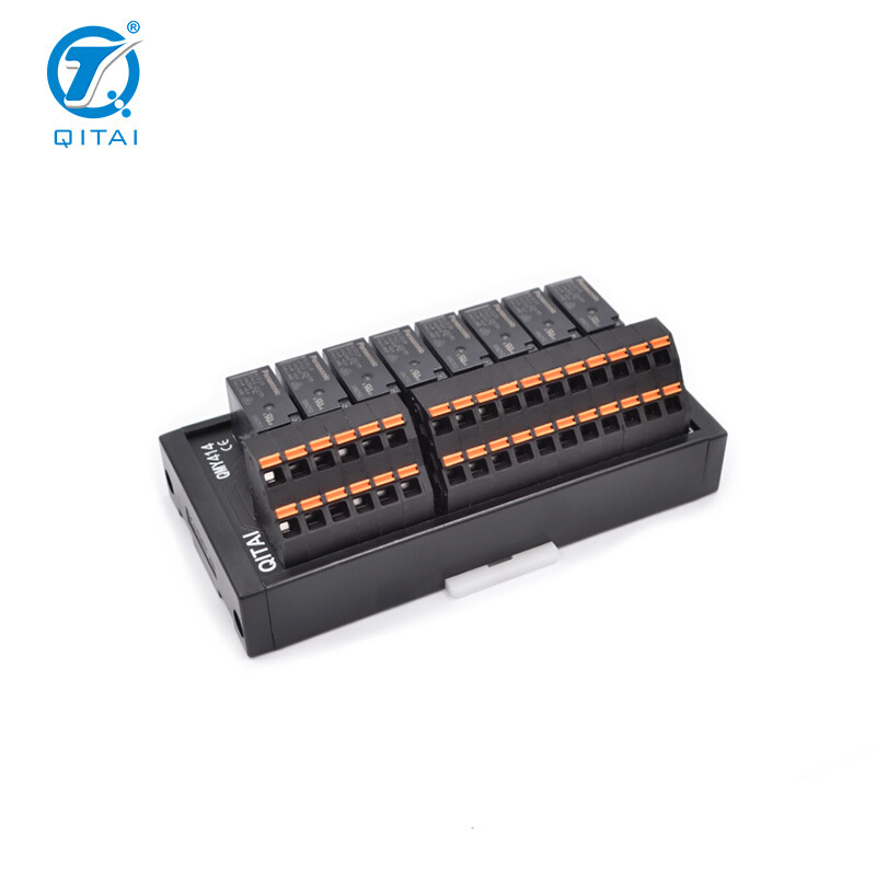 QMY414SL继电器模组4位端子台IC接点接线端子4位继电器1常开1常闭