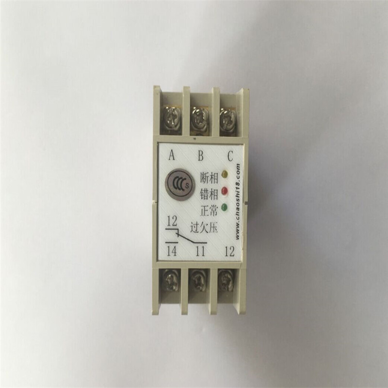ABJ1-12W  上海超时 电梯相序保护器断相错相保护器12WX