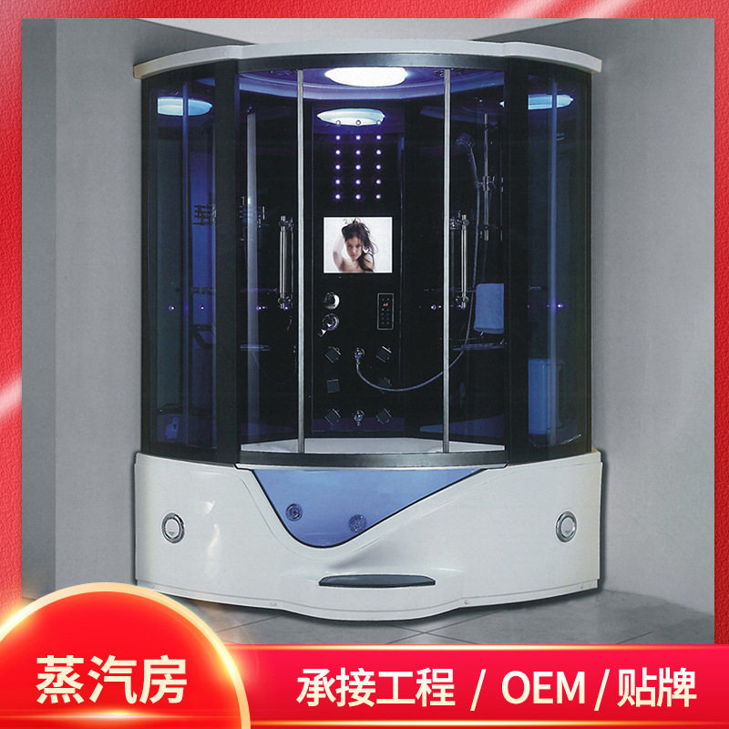 承接工程蒸汽房淋浴房一体式整体浴室湿蒸房酒店家用一体式淋浴房