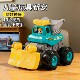 汇乐玩具男孩女孩儿童惯性汽车模型特技车挖掘机工程车套装
