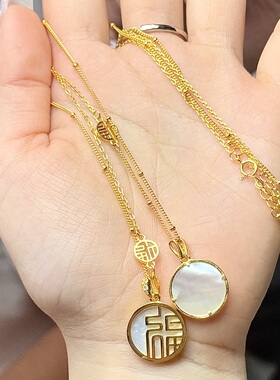 【CH】白贝母DIY项链（多样性发其一）