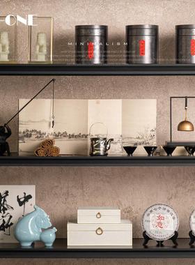 宋代美学新中式国风开放格陈列摆放艺术品家居装饰品茶室书房摆件