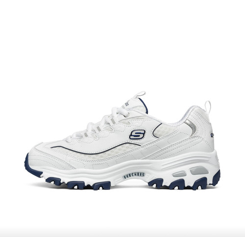 斯凯奇Skechers时尚百搭舒适透气耐磨低帮跑步鞋女款熊猫鞋