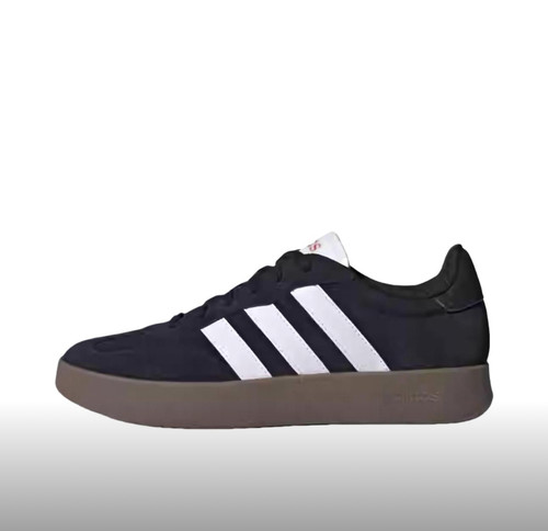 阿迪达斯adidas Barreda 2.0舒适百搭防滑耐磨低帮板鞋男款黑色
