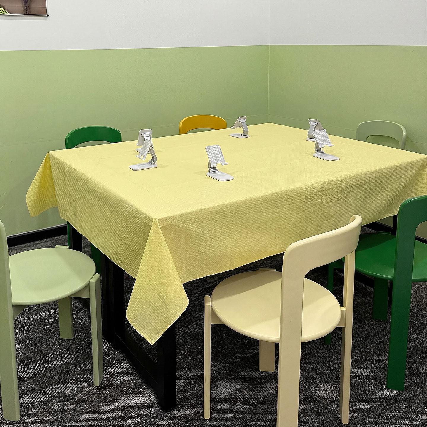 拼豆桌布拼豆店装饰拼豆桌子一次性桌布防滑耐脏石头布防水防油