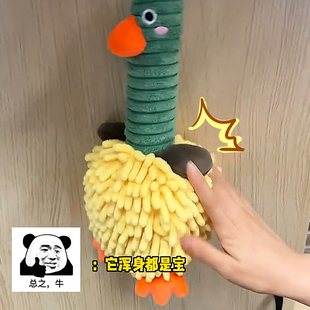 卫生间擦手巾挂式大号可爱吸水擦手巾高级感创意加厚厨房擦手帕